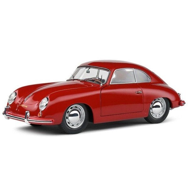 Porsche 356 Pre-A 1953 Rood Schaal 1/18 Solido, Solido, Auto, Solido, Nieuw
