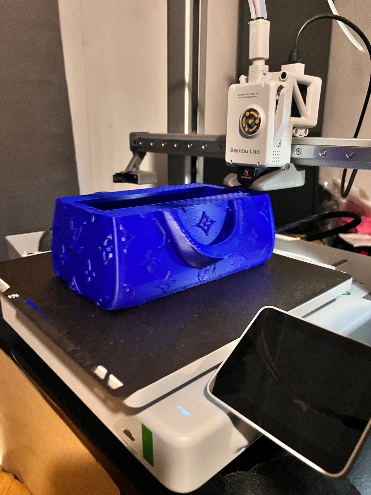 Louis vuitton 3D Geprinte Designertas– Decoratie, Zwart, Nieuw, Kunststof, Ophalen of Verzenden
