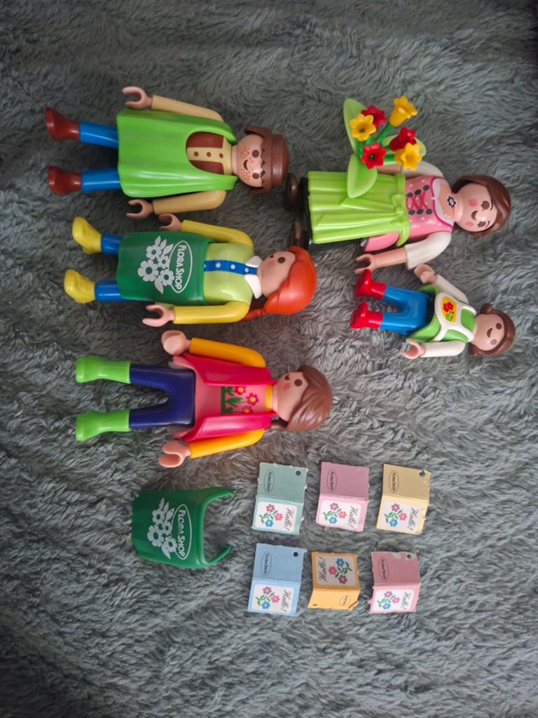 Playmobil poppetjes bloemen, Ophalen of Verzenden