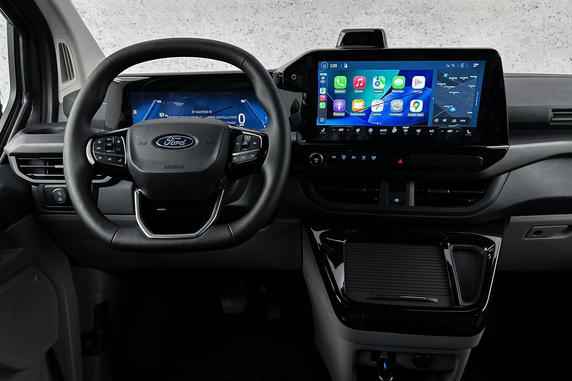 Ford E-Custom 340 L2 Sport | Dubbel cabine | 2x schuifdeur |, Auto's, Automaat, Gebruikt, 71 kWh, 2192 kg