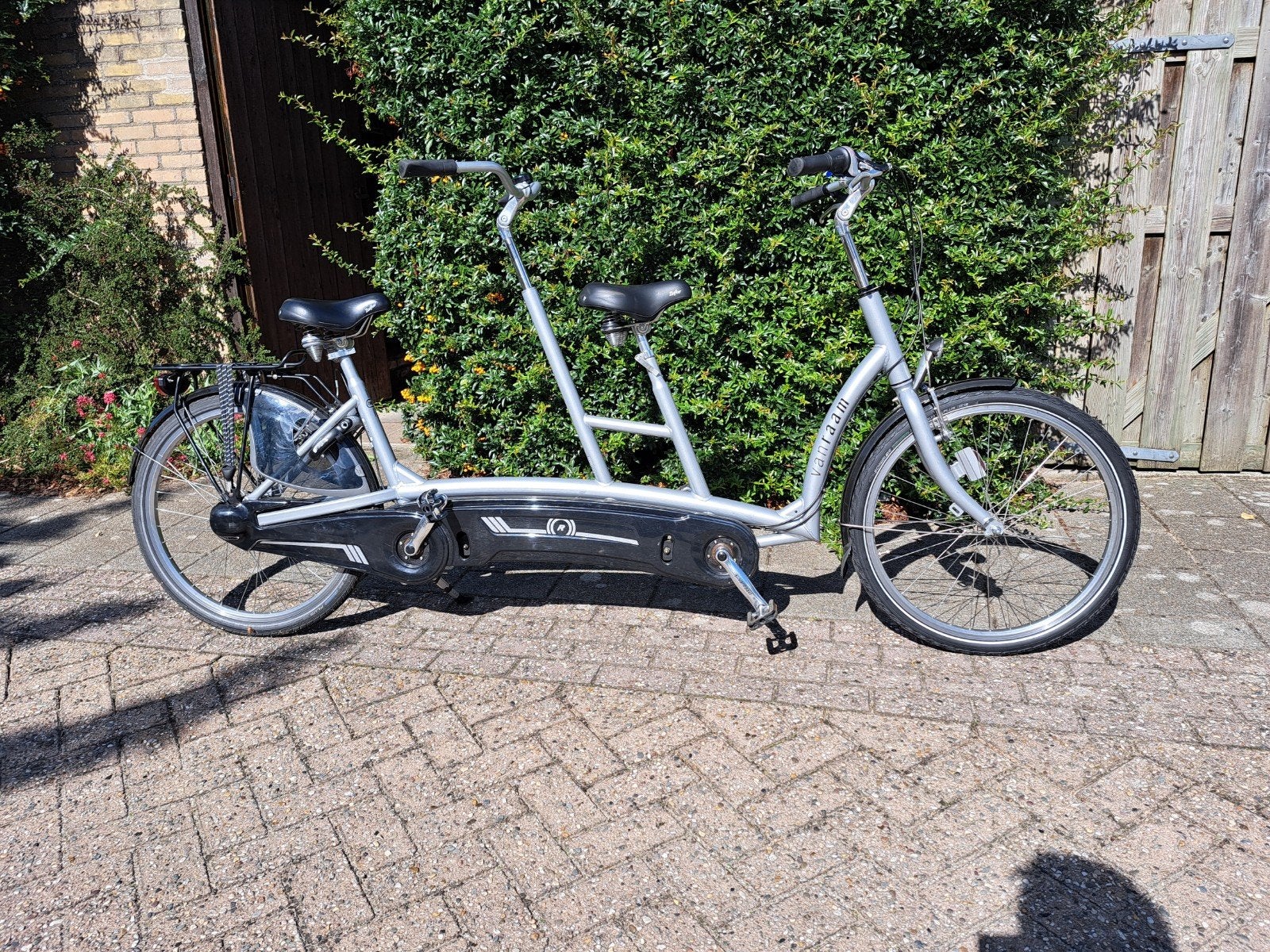Van Raam Tandem Twinny zo goed als nieuw, Ophalen, Zo goed als nieuw, 49 tot 53 cm, Minder dan 10 versnellingen