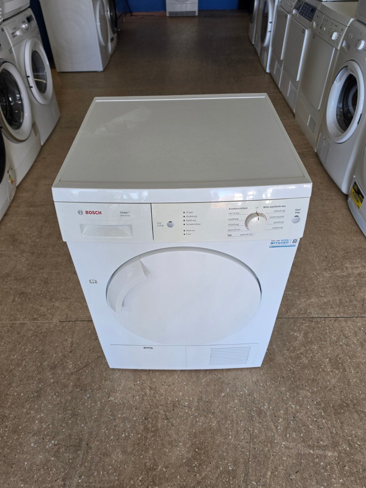 Bosch Maxx Sensitive condensdroger | 7 kilo | Gratis thuis ✅, Witgoed en Apparatuur, Bosch, Jirnsum, 6 tot 8 kg, Gebruikt