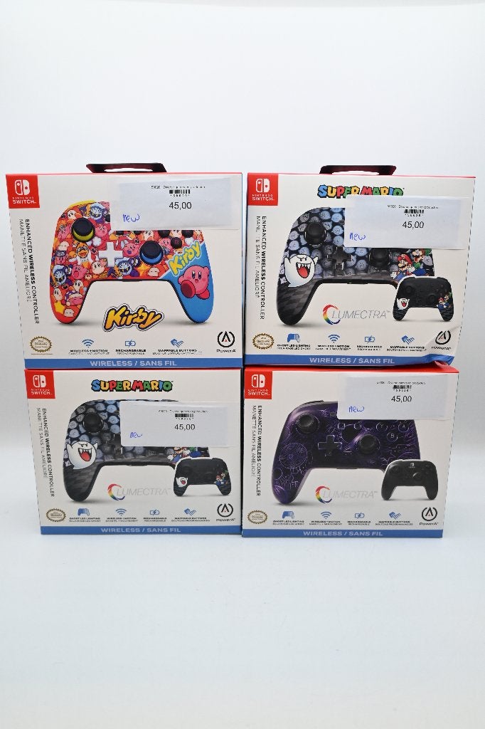 Nieuwe Nintendo Switch controllers / Diverse designs