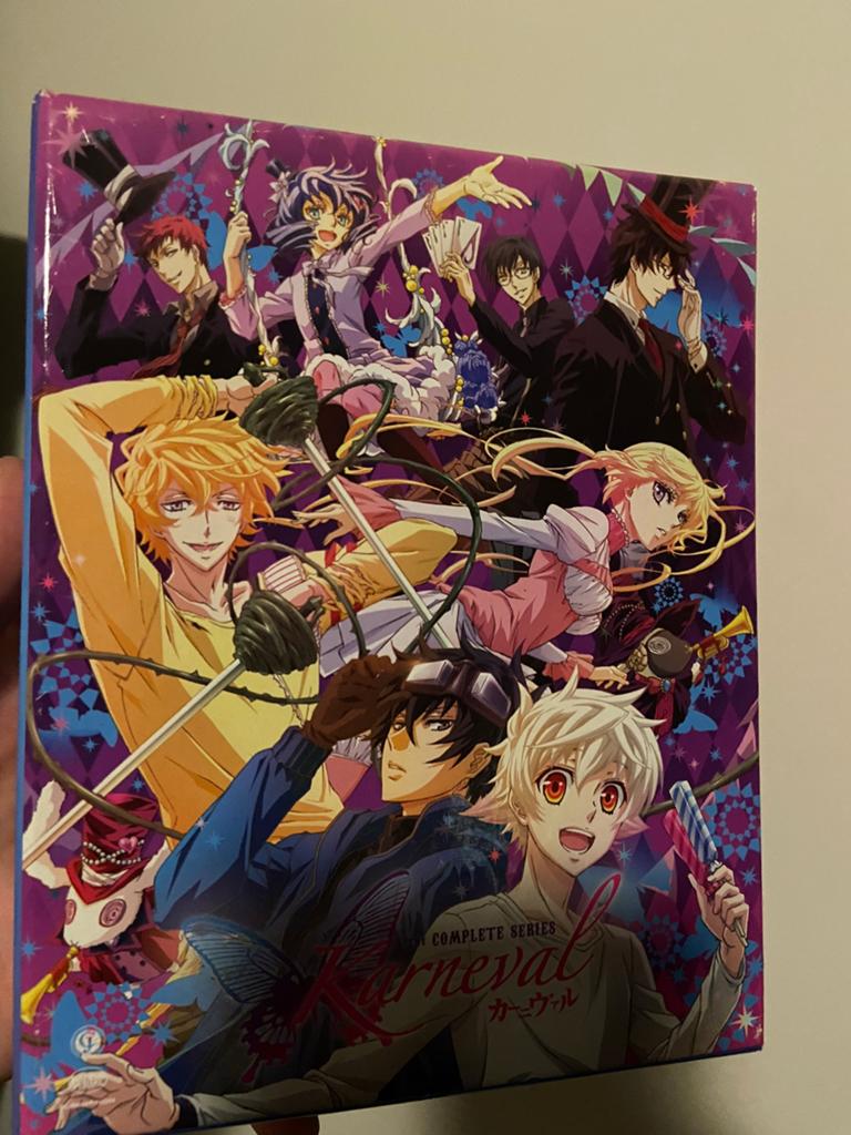 Karneval Anime Bluray Compleet Limited Boxset!, Cd's en Dvd's, Blu-ray, Ophalen of Verzenden, Zo goed als nieuw, Boxset