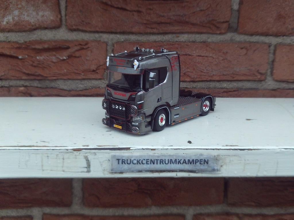 WSI  Scania  R  Normal  4 x 2  van  Johan  Visch., Ophalen of Verzenden, Nieuw, Bus of Vrachtwagen, Wsi