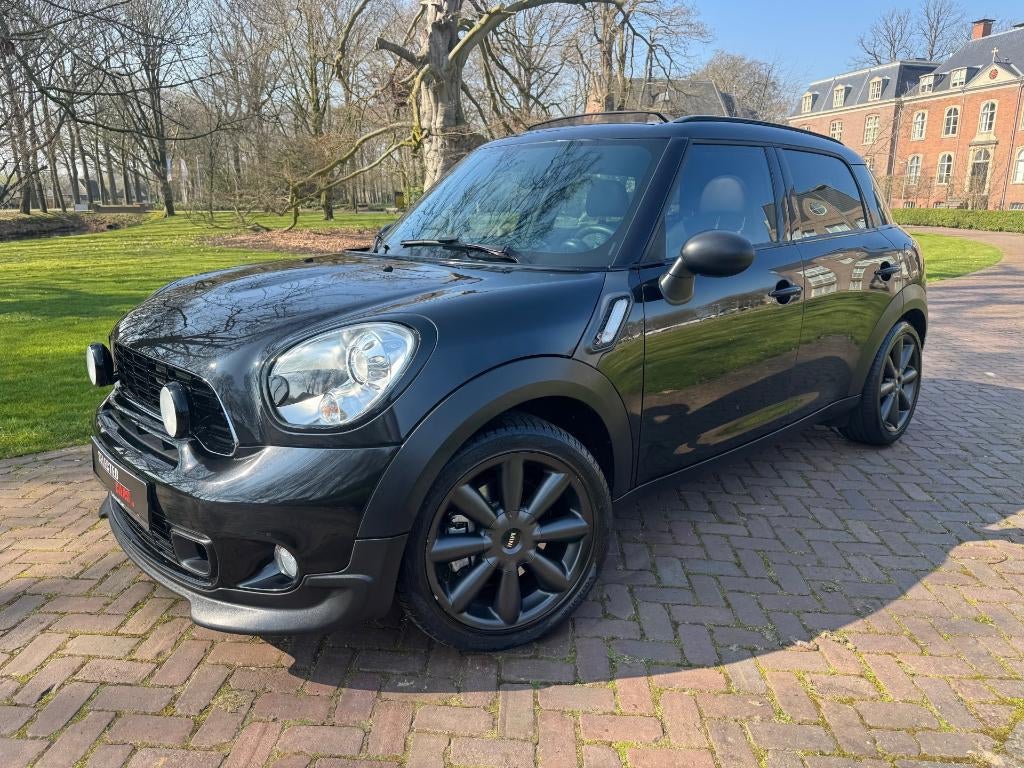 Mini Countryman 1.6 Cooper S All4 Shadow Line AUT 2011 Zwart, Euro 5, 1380 kg, Zwart, USB