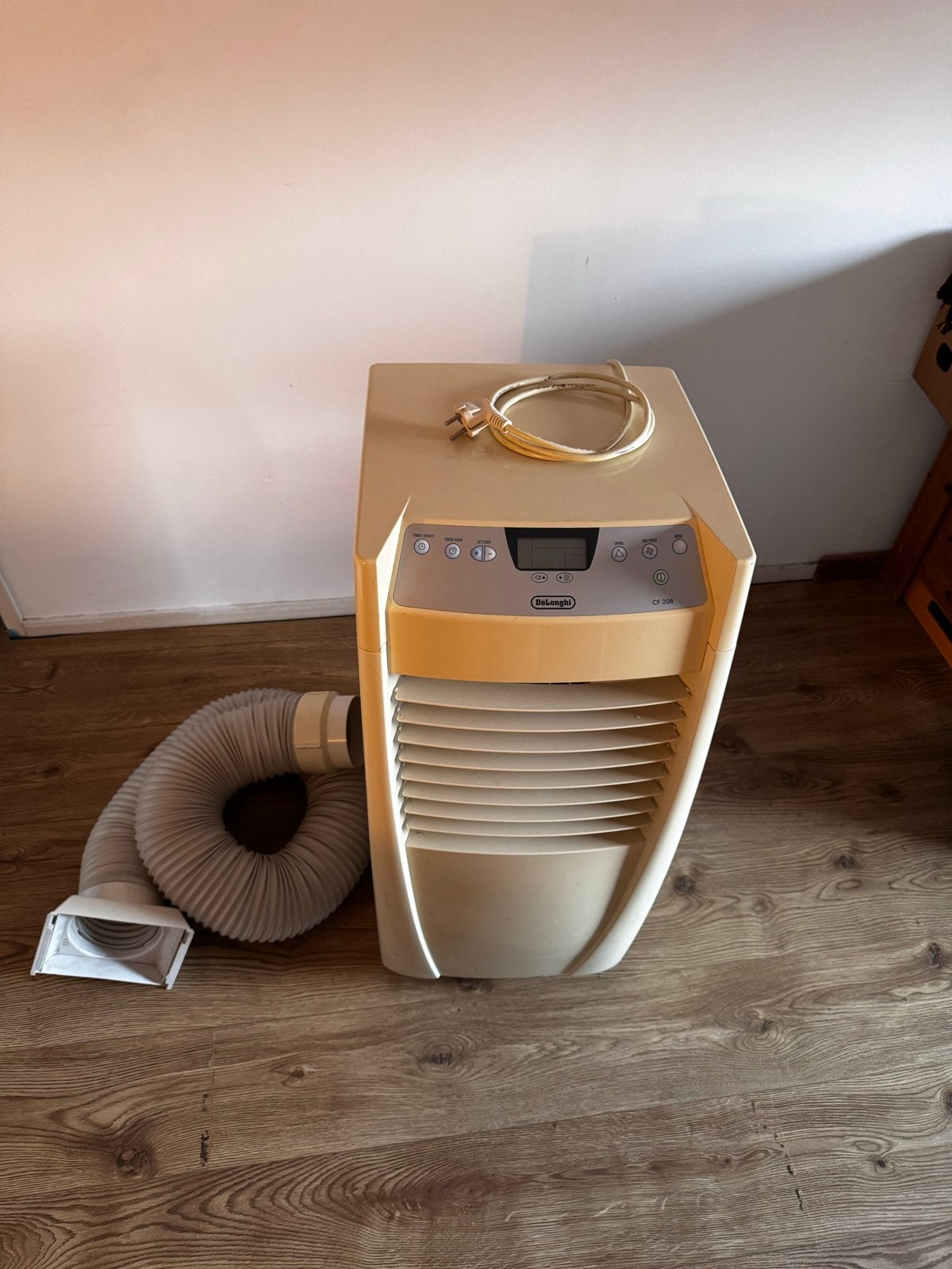De'Longhi CF 208 Mobiele Airco, Ophalen, Gebruikt, Minder dan 60 m³, Timer
