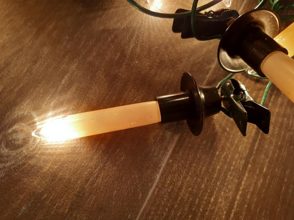 Reto kerstverlichting, Diversen, Kerst, Ophalen of Verzenden