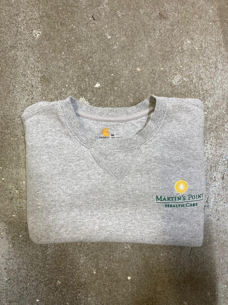 Y2k 2000s Carhartt Sweater - M - Orginal Fit - Grey, Maat 48/50 (M), Carhartt, Ophalen of Verzenden, Zo goed als nieuw