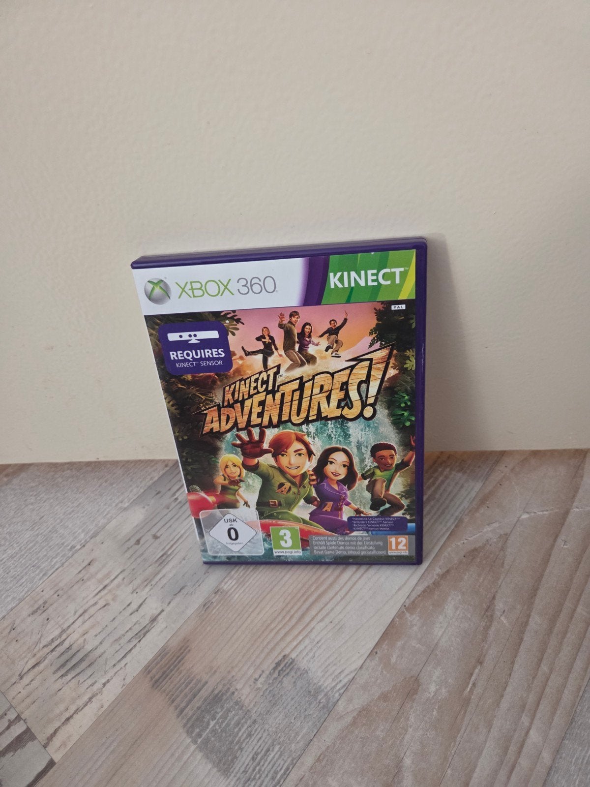 Kinect Adventures! Xbox 360 - Bewegingsgame voor het hele, Avontuur en Actie, Gebruikt, Eén computer, Ophalen of Verzenden