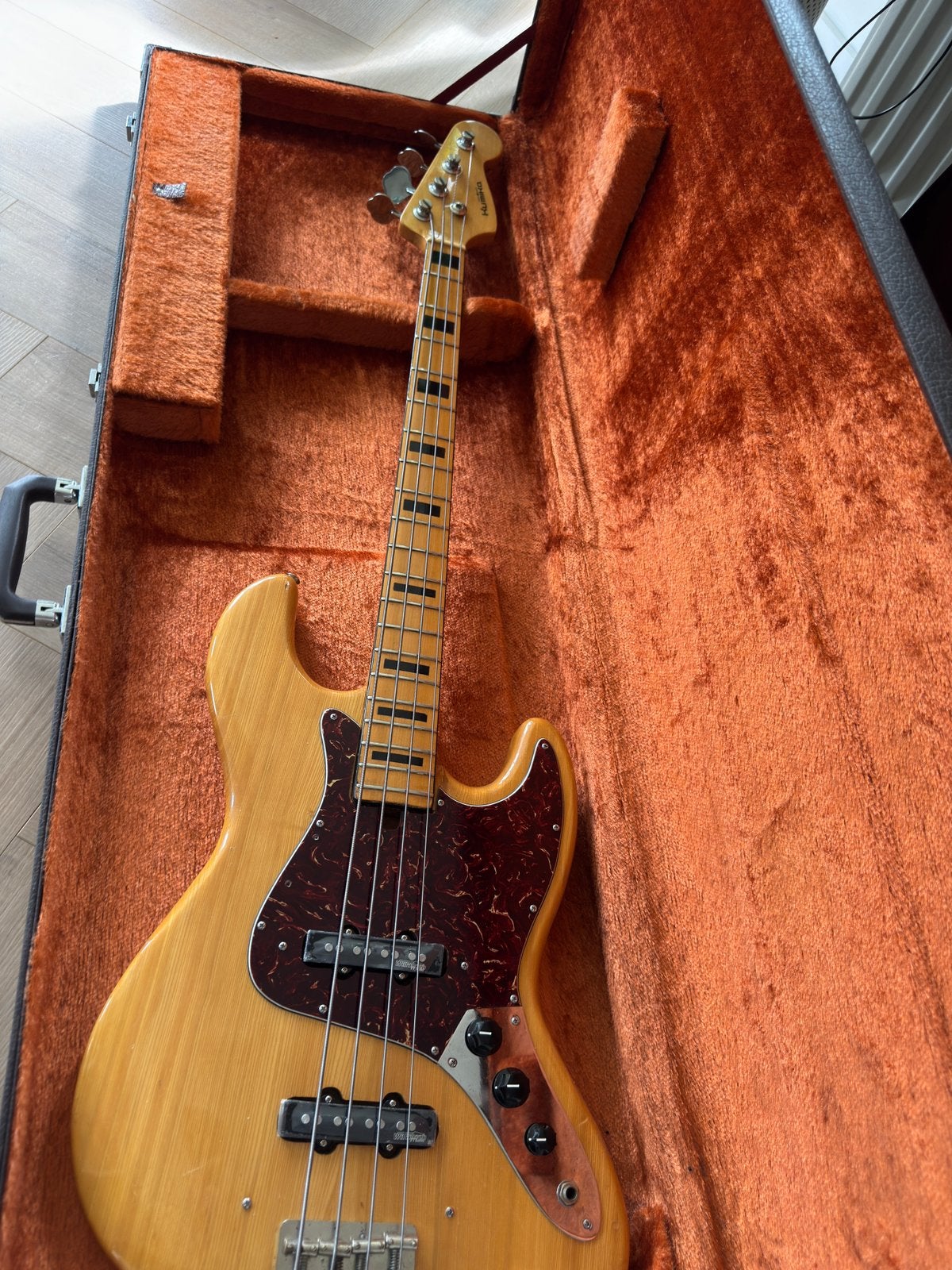 Kumika Jazz Bass Japan seventies, Ophalen of Verzenden, Gebruikt, Elektrisch