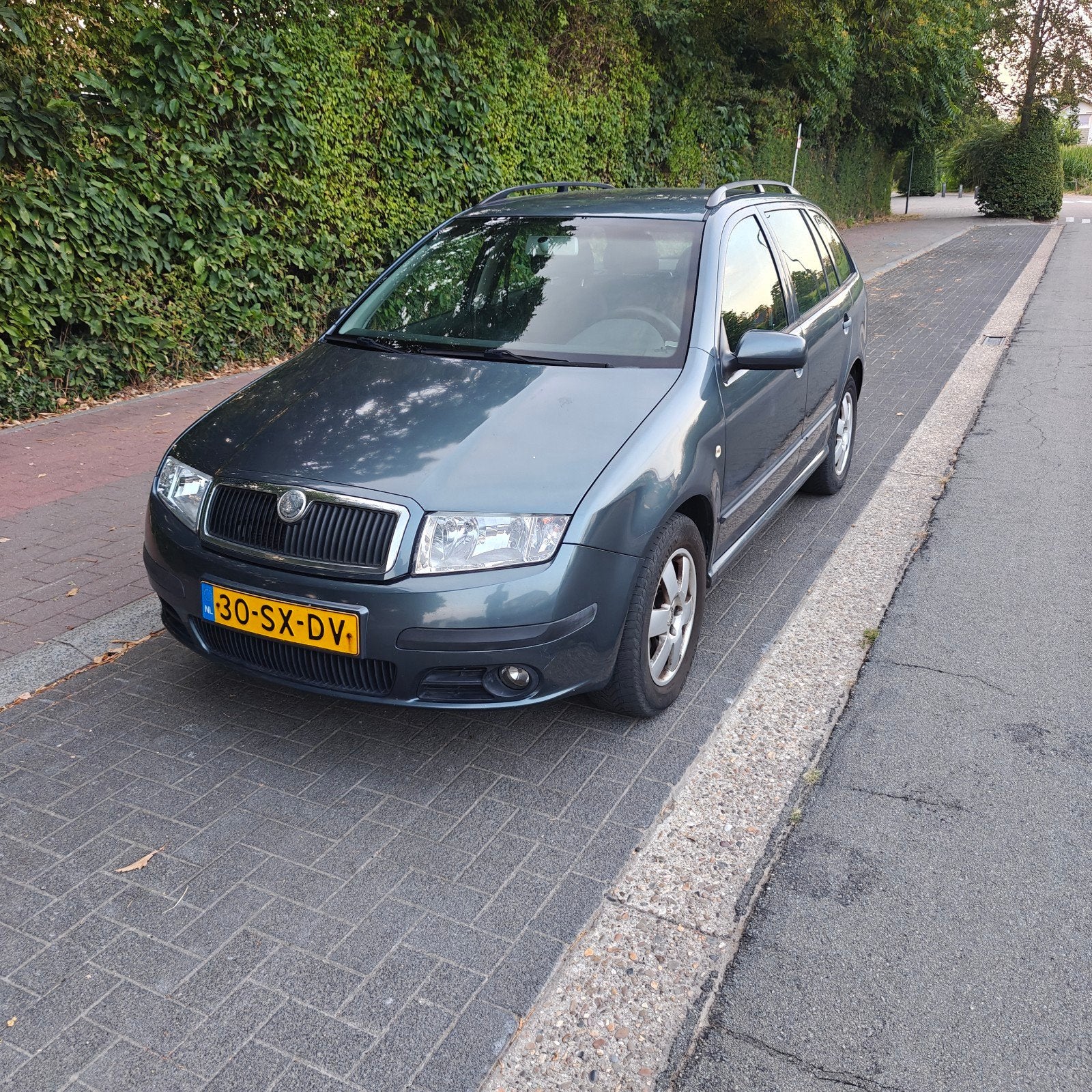 Skoda Fabia 2.0 Combi 85KW 2006 Grijs, 4 cilinders, 1984 cc, Origineel Nederlands, Stationwagon
