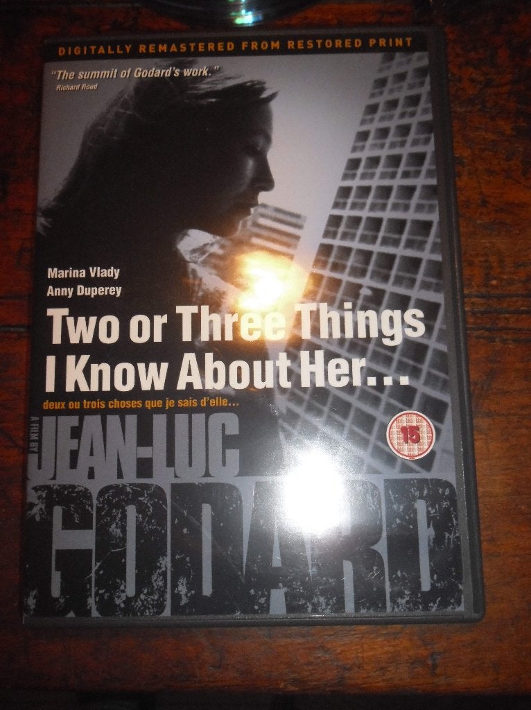 Jean Luc Godard Two or three things i know about her krasvri, 1960 tot 1980, Gebruikt, Vanaf 16 jaar, Drama