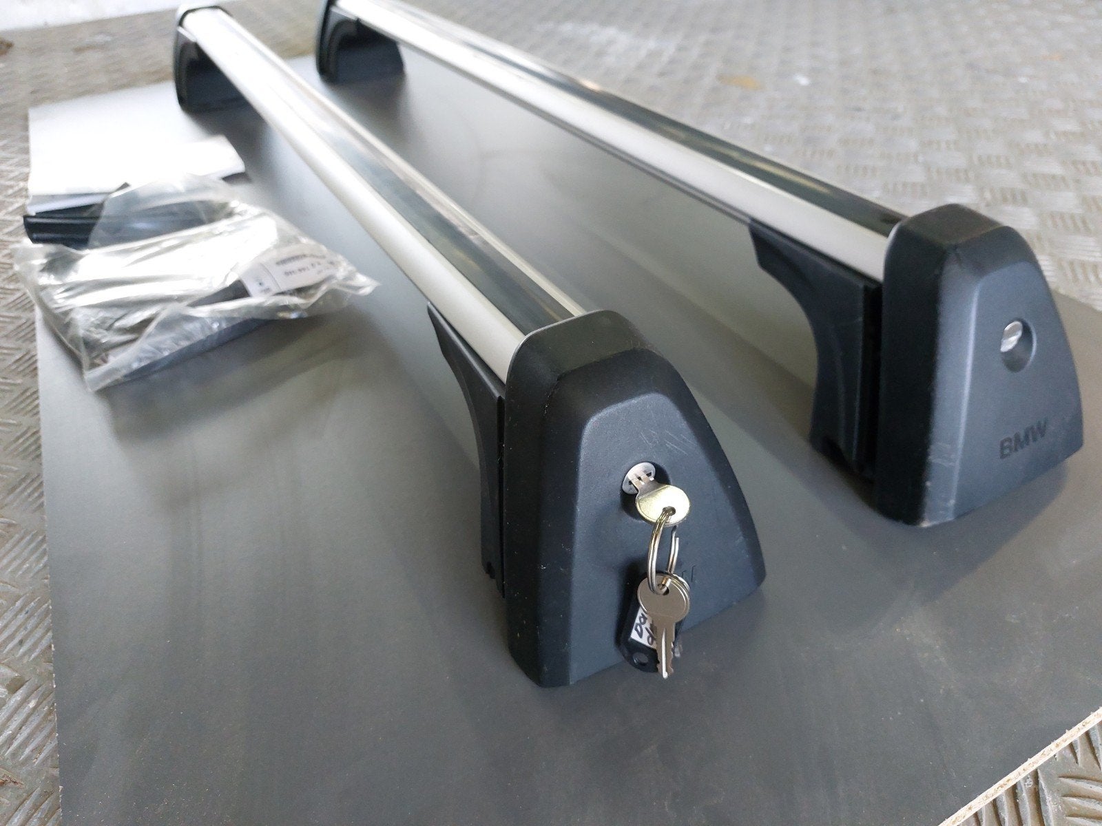 Originele BMW dakdragers F31 / F45 compleet, Ophalen, Gebruikt