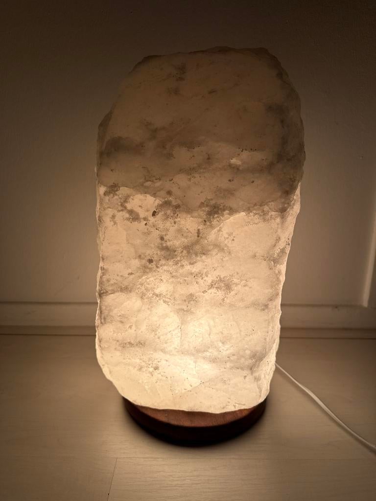 Zoutlamp, Ophalen