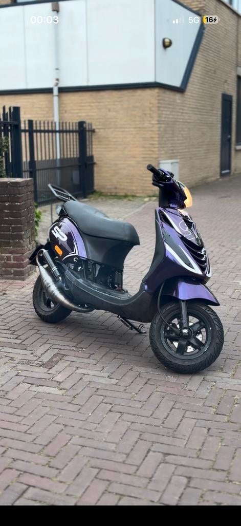 zip 70cc mk2 racing brom R1400, Ophalen of Verzenden, Zo goed als nieuw, Tweetakt, Zip