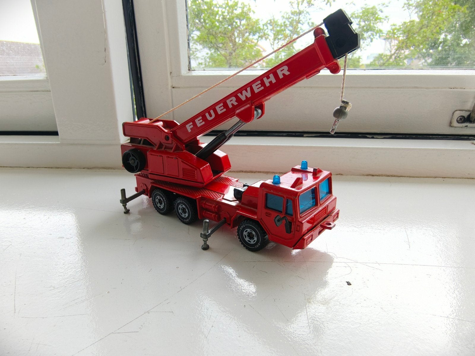 Siku feuerwehr kraanwagen, Ophalen of Verzenden, Gebruikt