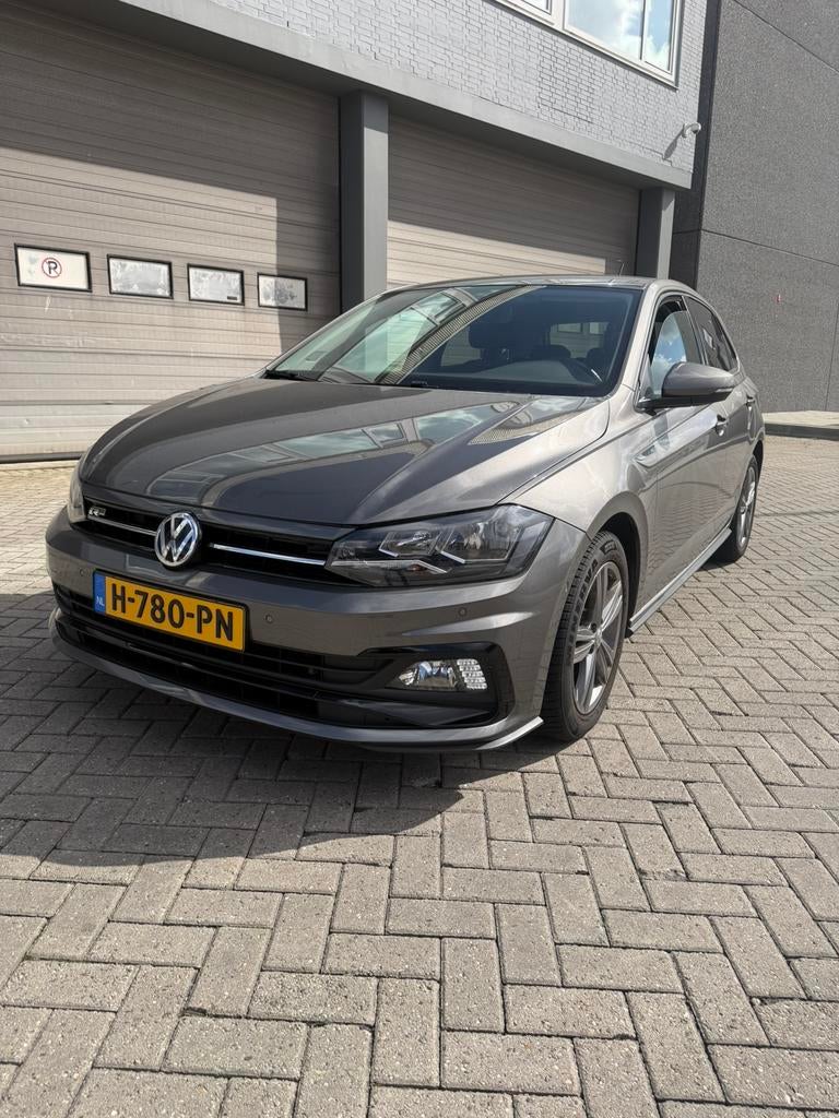 VW POLO R-LINE 1.0TSI 115PK DSG Beats/ Virtual/Carplay., Voorwielaandrijving, Euro 6, Bruin, Bedrijf