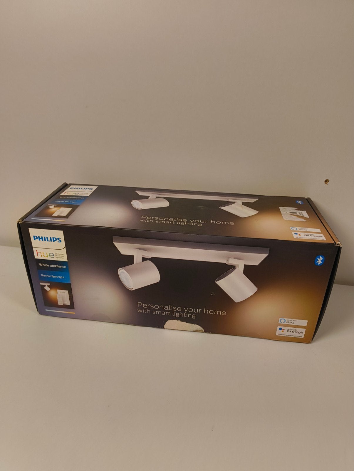 Philips Hue Runner Spot Light White - Smart Verlichting, Huis en Inrichting, Lampen | Spots, Nieuw, Overige fittingen, Ophalen of Verzenden