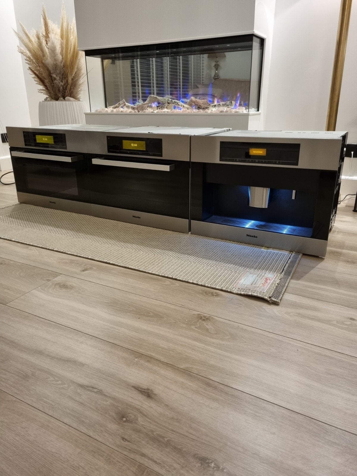 Luxe set Miele combi oven, combi stoomoven en koffiemachine, Witgoed en Apparatuur, Ovens, Ophalen, 45 tot 50 cm, 60 cm of meer