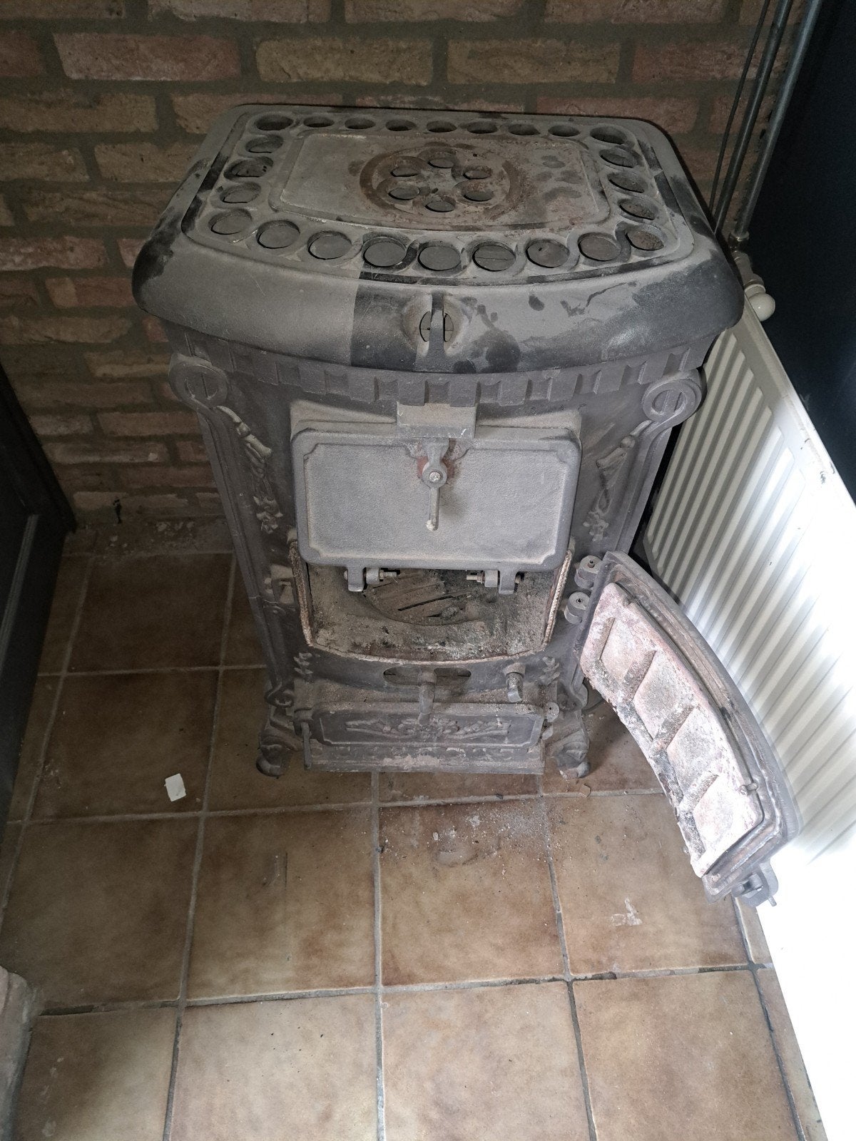 Houtkachel Thermocet Rose, Huis en Inrichting, Kachels, Ophalen, Gebruikt, Hout, Houtkachel