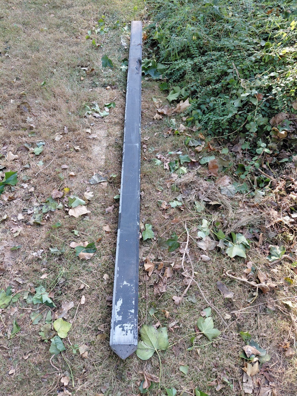 betonpaal gratis, Ophalen of Verzenden, Gebruikt, Planken