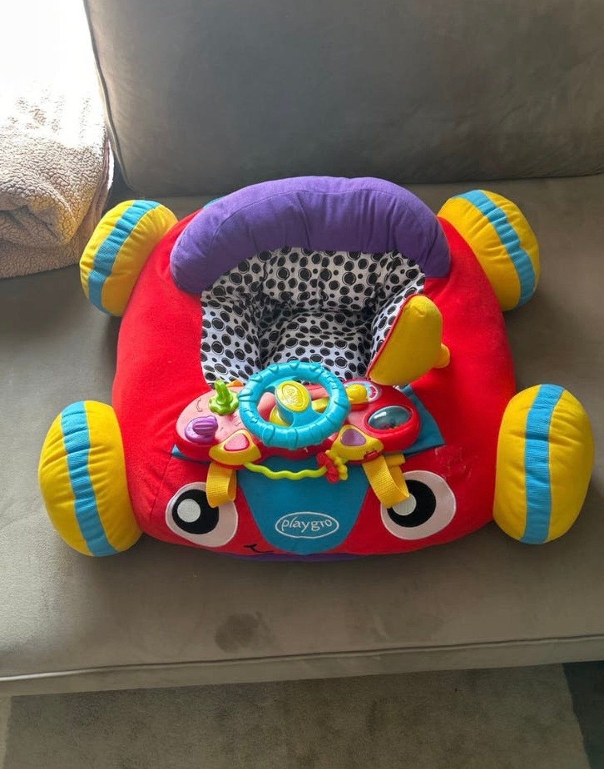 Playgro Baby Speelgoed Auto, Ophalen, Zo goed als nieuw, Auto