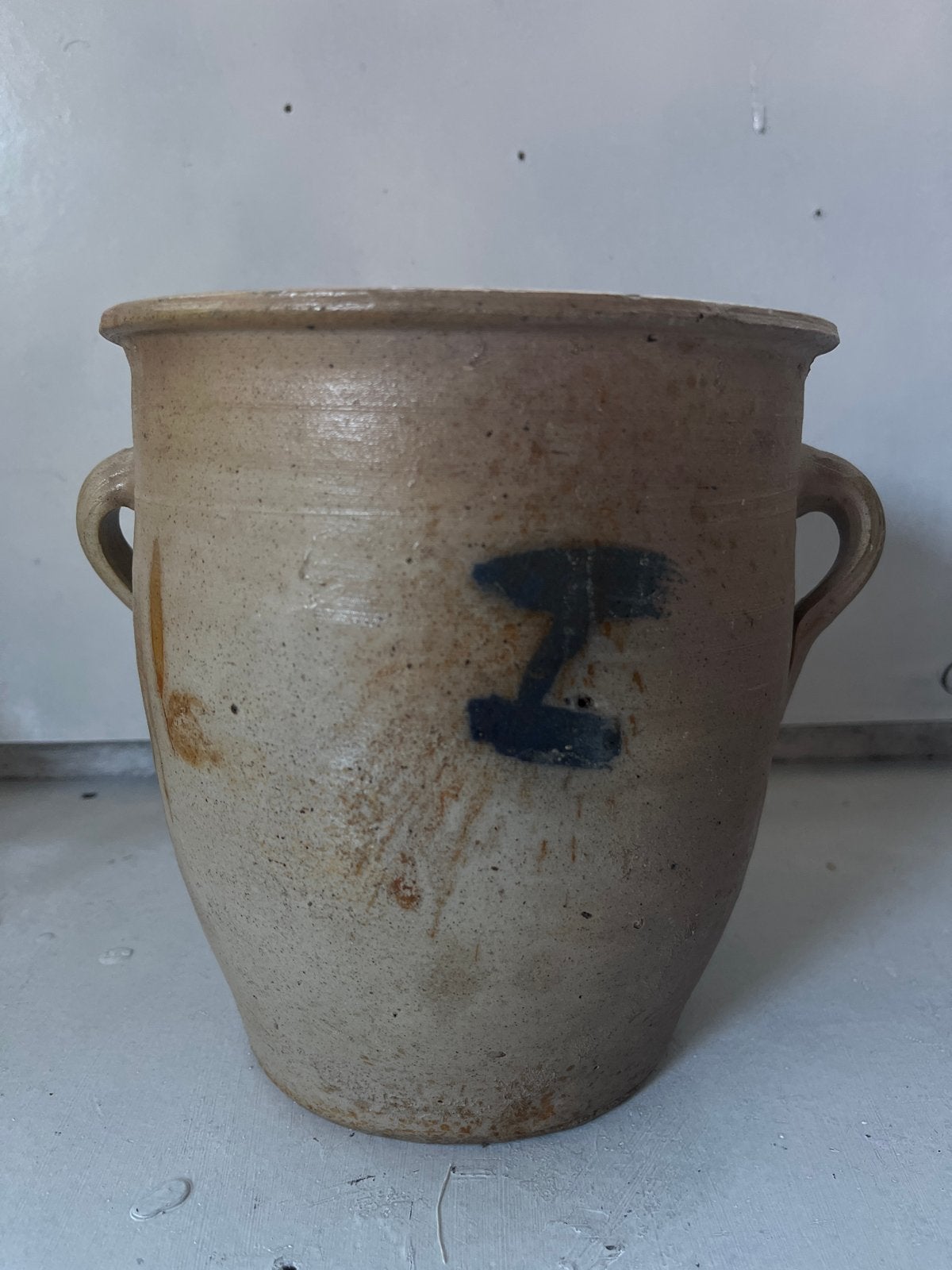 Brocante aardewerk pot grespot keulsepot vintage, Ophalen of Verzenden