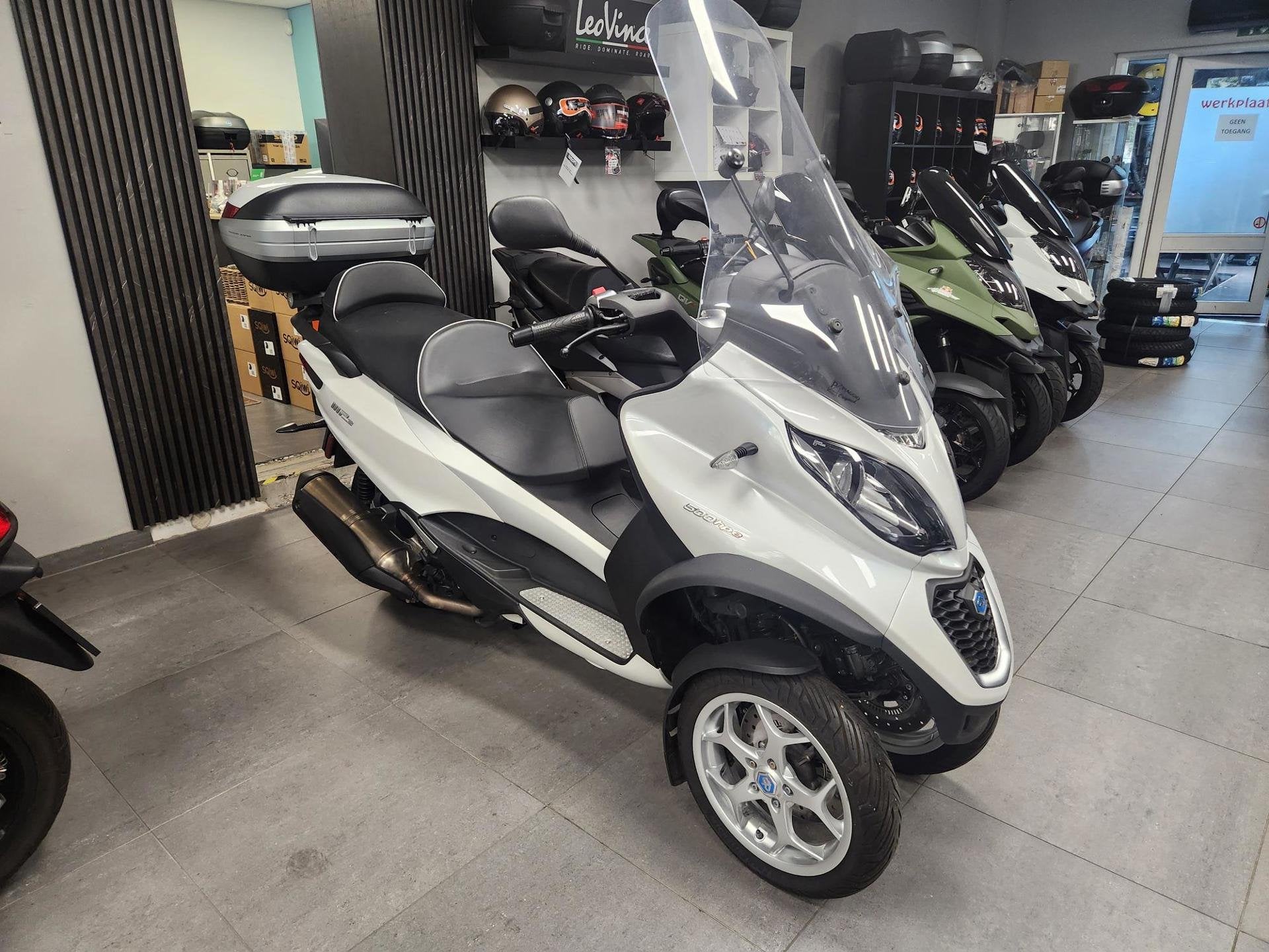 Piaggio MP3 500 HPE Business 2020 RIJKLAAR GARANTIE, Motoren, Overig, Gebruikt, Bedrijf
