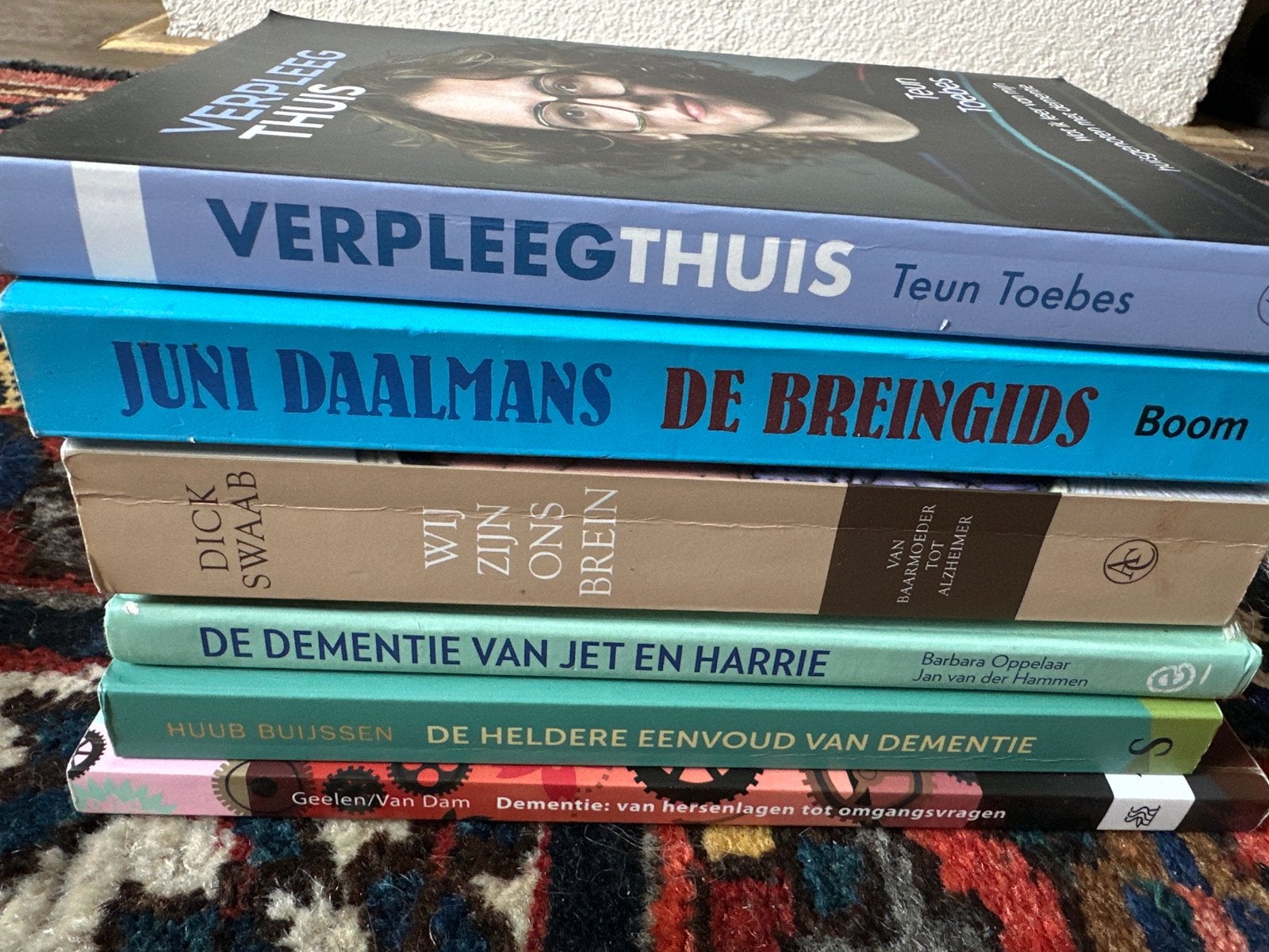 Boekenpakket Dementie & Brein: 6 titels over zorg en kennis, Boeken, Gezondheid, Dieet en Voeding, Ophalen of Verzenden, Gelezen