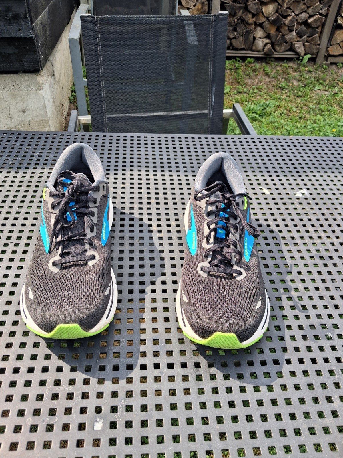 Brooks Ghost 15 hardloopschoenen - Maat 47.5, Zo goed als nieuw, Sportschoenen, Zwart, Brooks