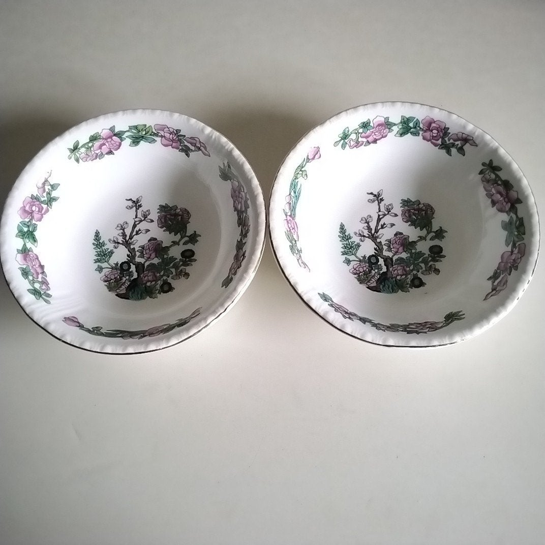 2 Engelse sheltonian  schaaltjes, Ophalen of Verzenden, Overige stijlen, Porselein, Schaal of Schalen