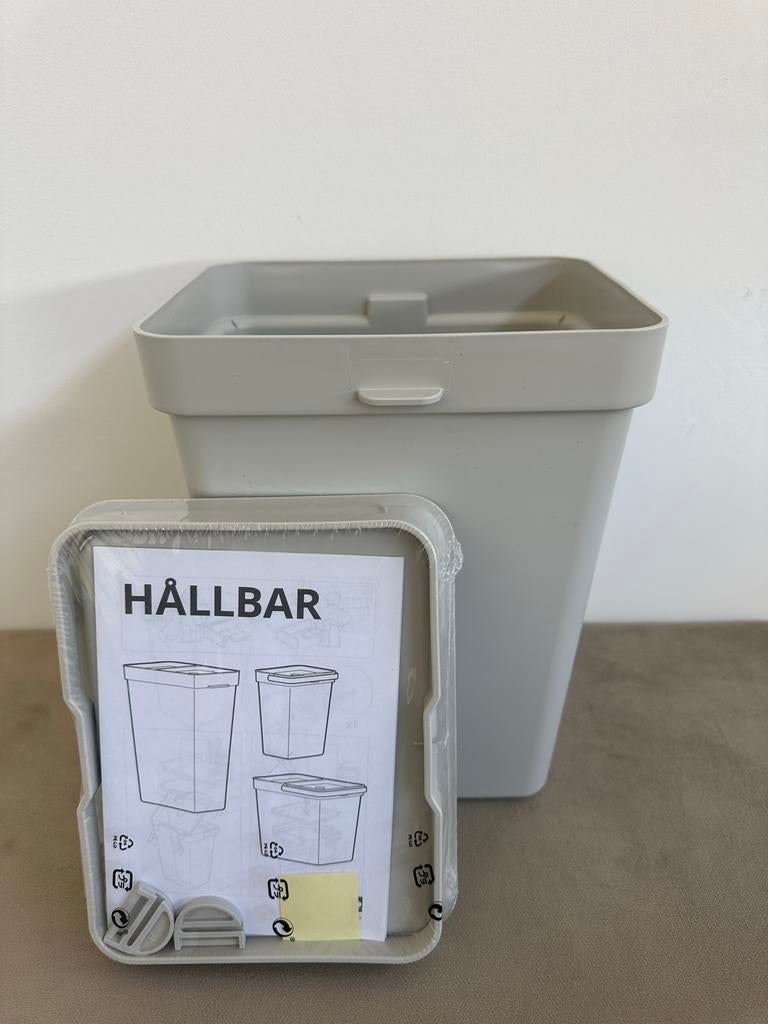 IKEA Afvalemmer 10L, Huis en Inrichting, Woonaccessoires | Prullenbakken, Kunststof, Nieuw, Ophalen of Verzenden, Minder dan 50 cm