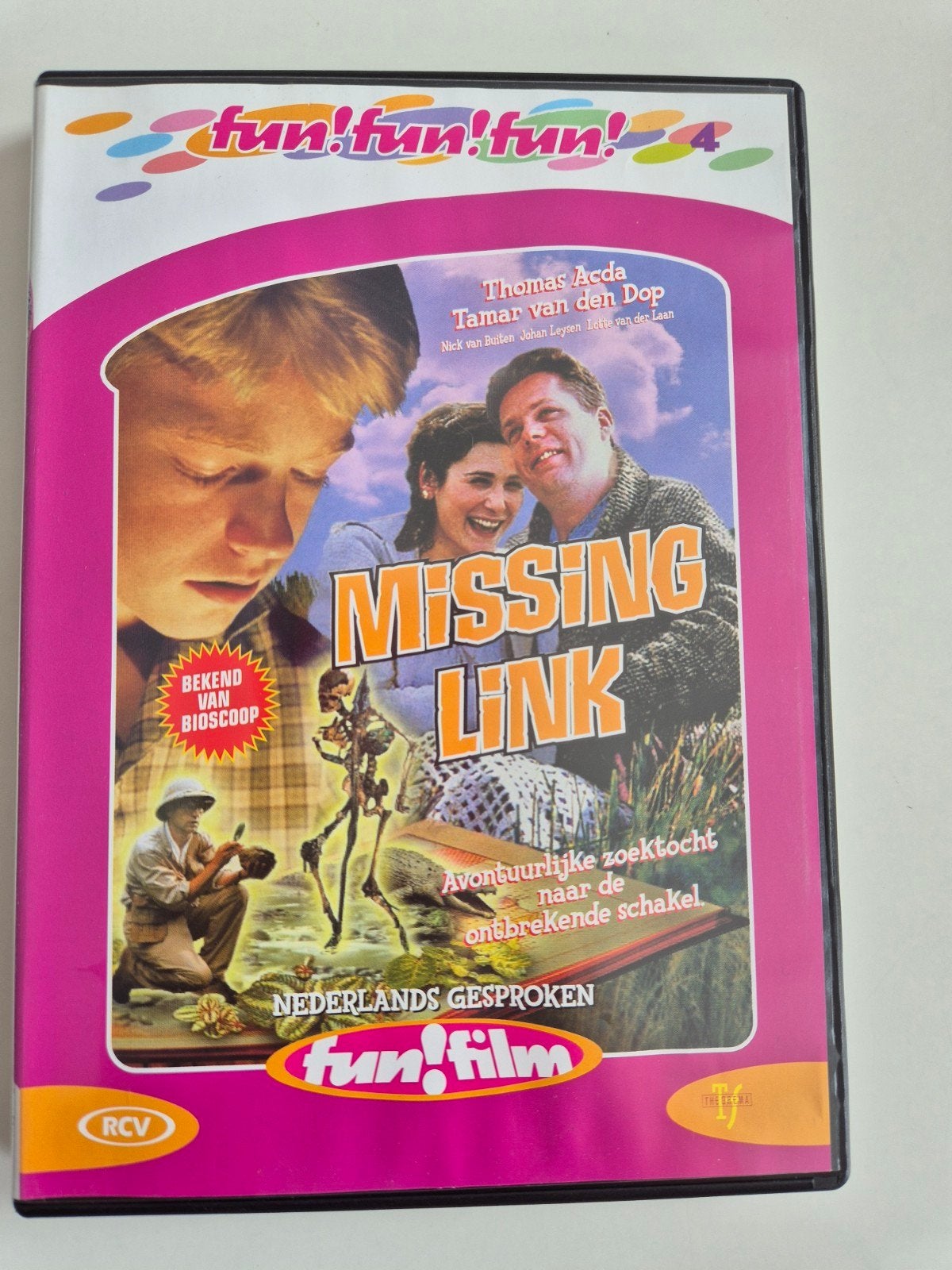 Missing Link DVD - Avontuurlijke zoektocht, Alle leeftijden, Ophalen of Verzenden, Gebruikt