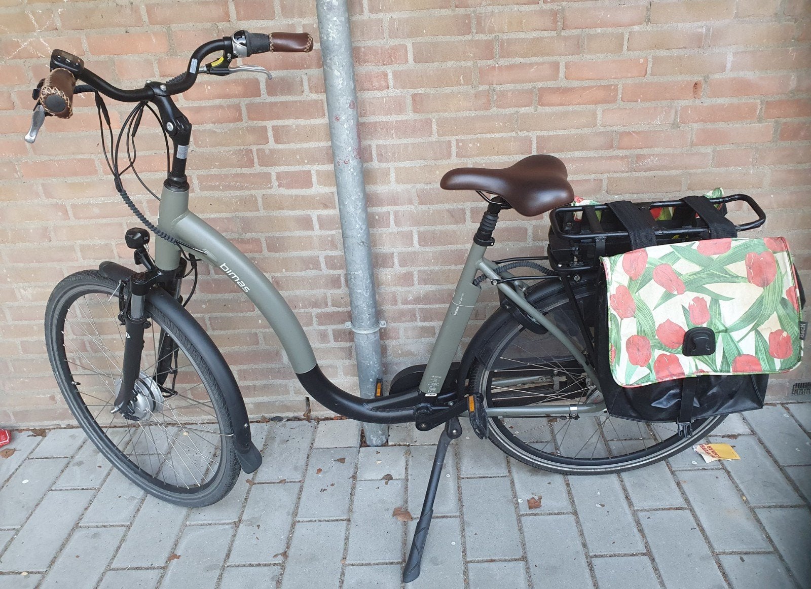 Bimas elektrische fiets zonder de fietstassen, Ophalen, Gebruikt, Overige merken