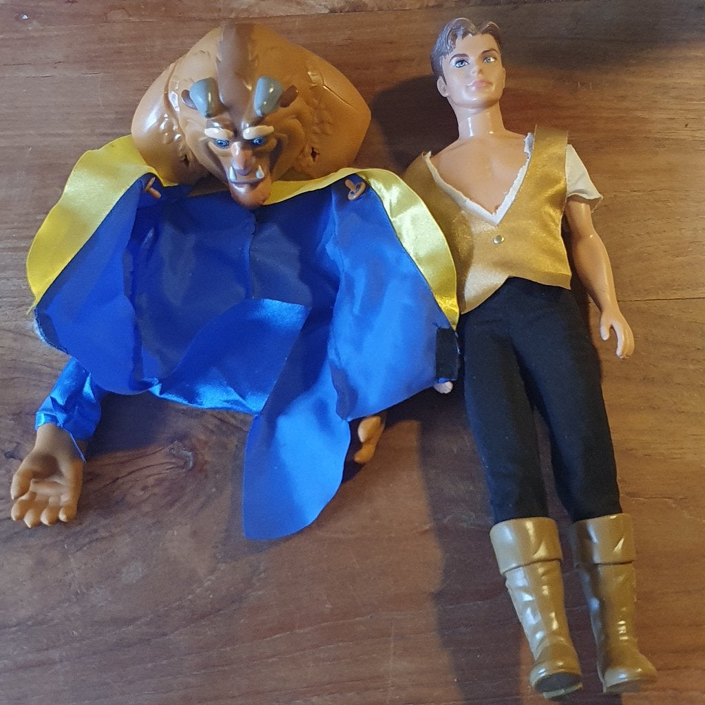 Prins Adam Belle en het beest, Ophalen, Assepoester of Belle, Zo goed als nieuw, Beeldje of Figuurtje
