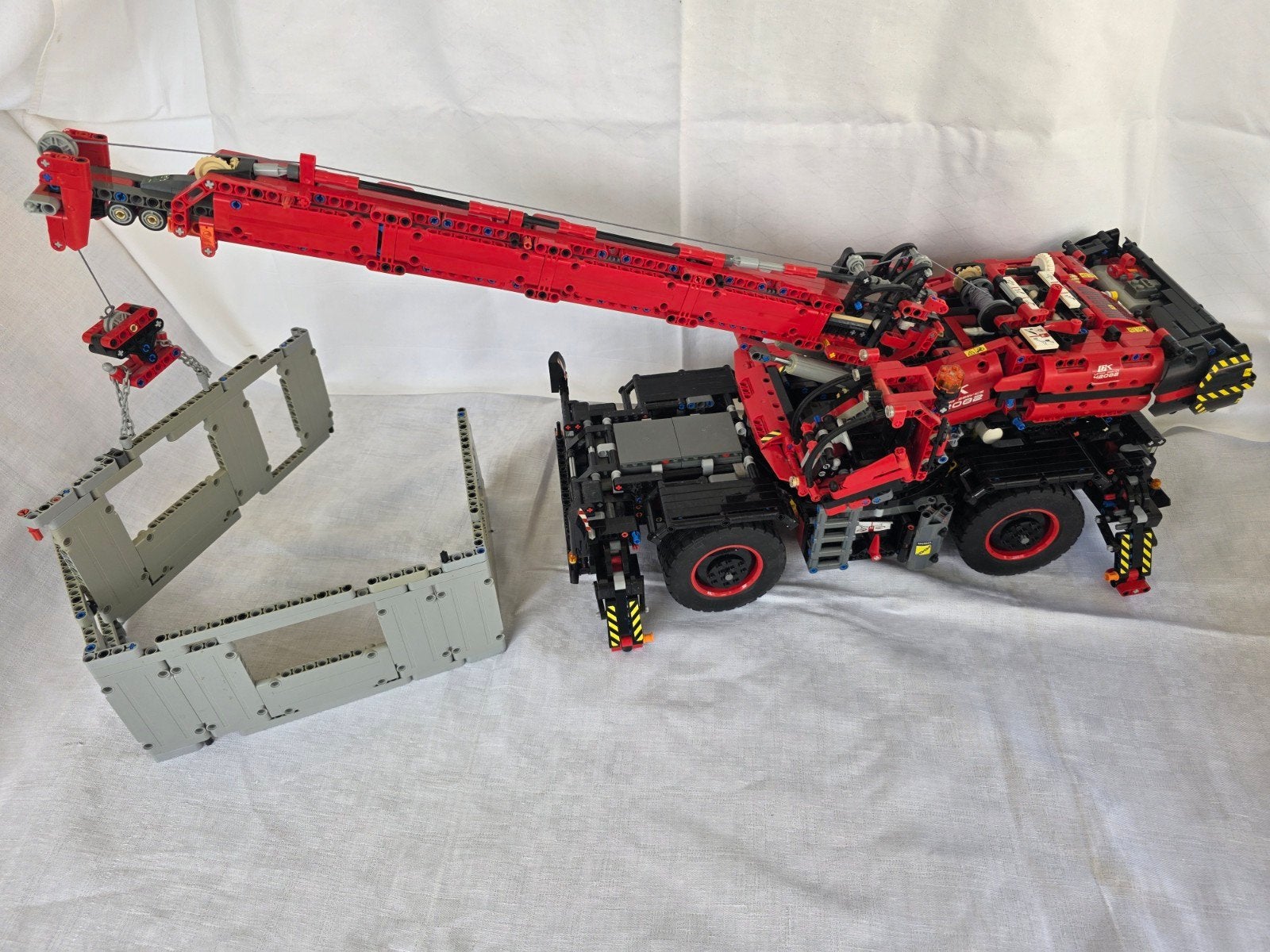 42082 lego Technic  grote bouwkraan elektrisch, Ophalen