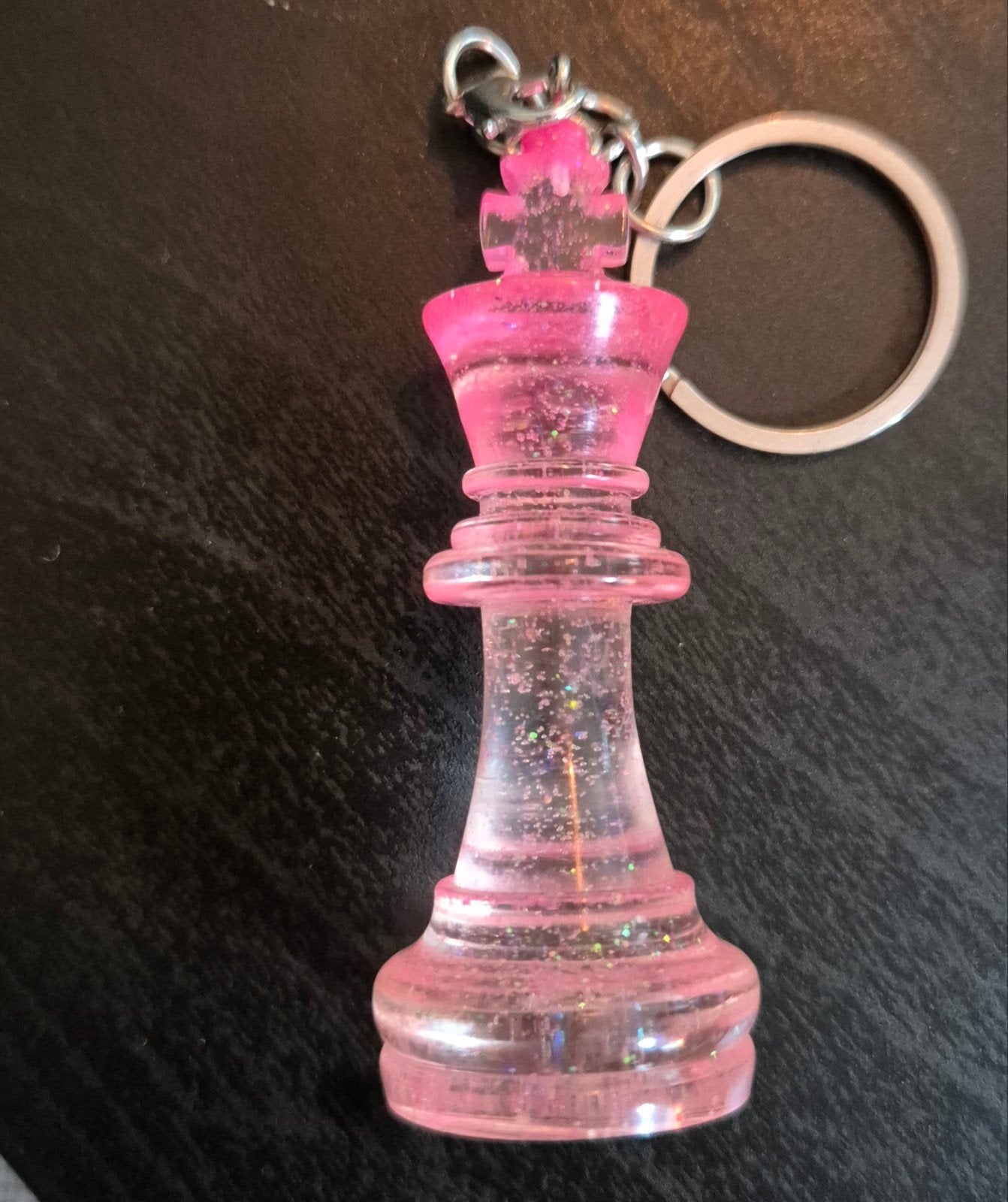 Schaakstuk - Roze sleutelhanger, Verzenden