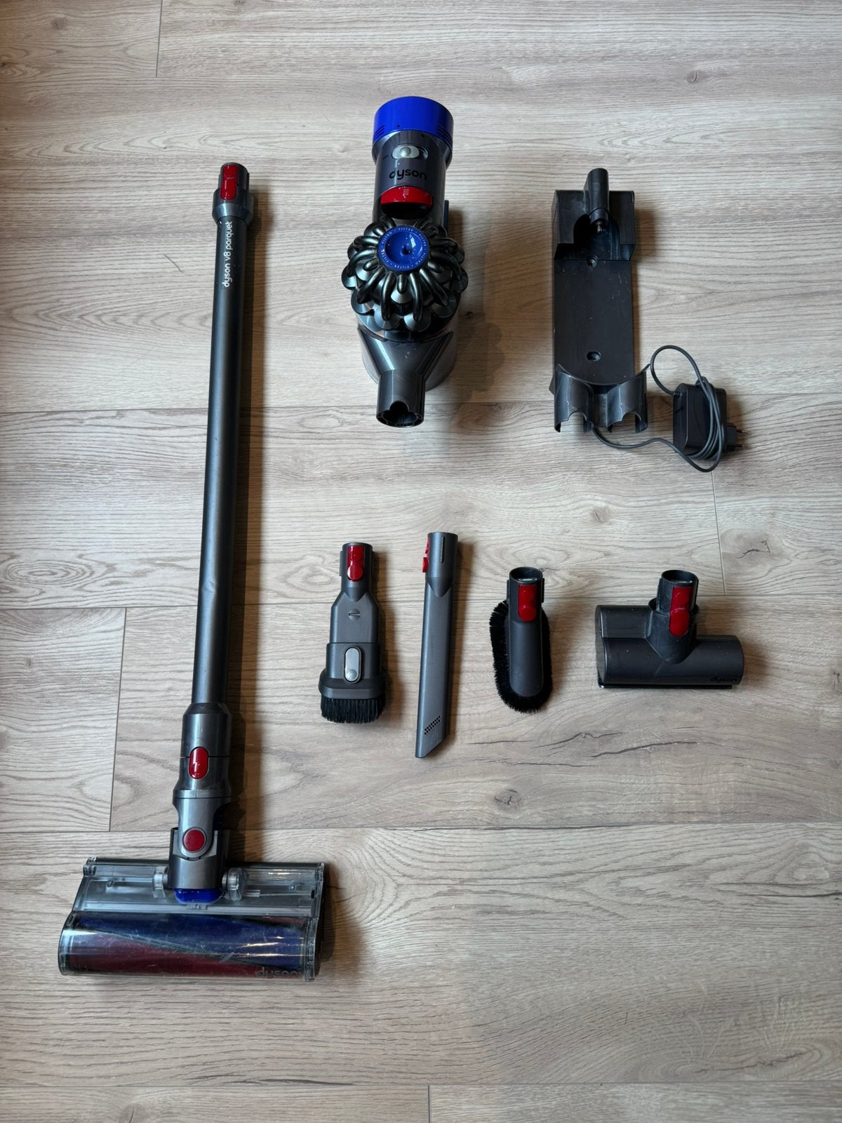 Dyson V8 Parquet, nieuwe accu!