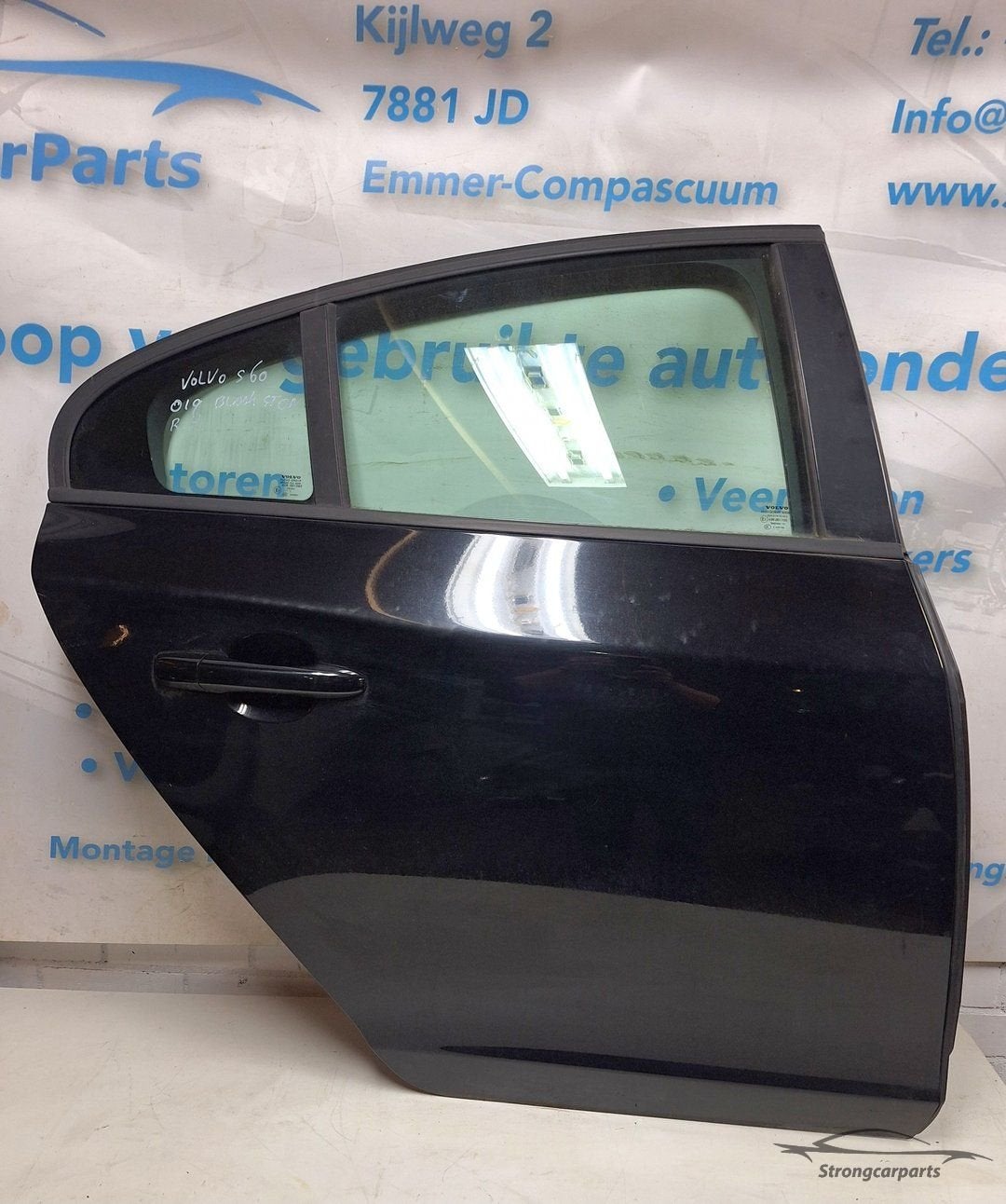 Deur Portier Volvo II S60 type 134 rechts achter kleur 019, Gebruikt, -, Deur, -