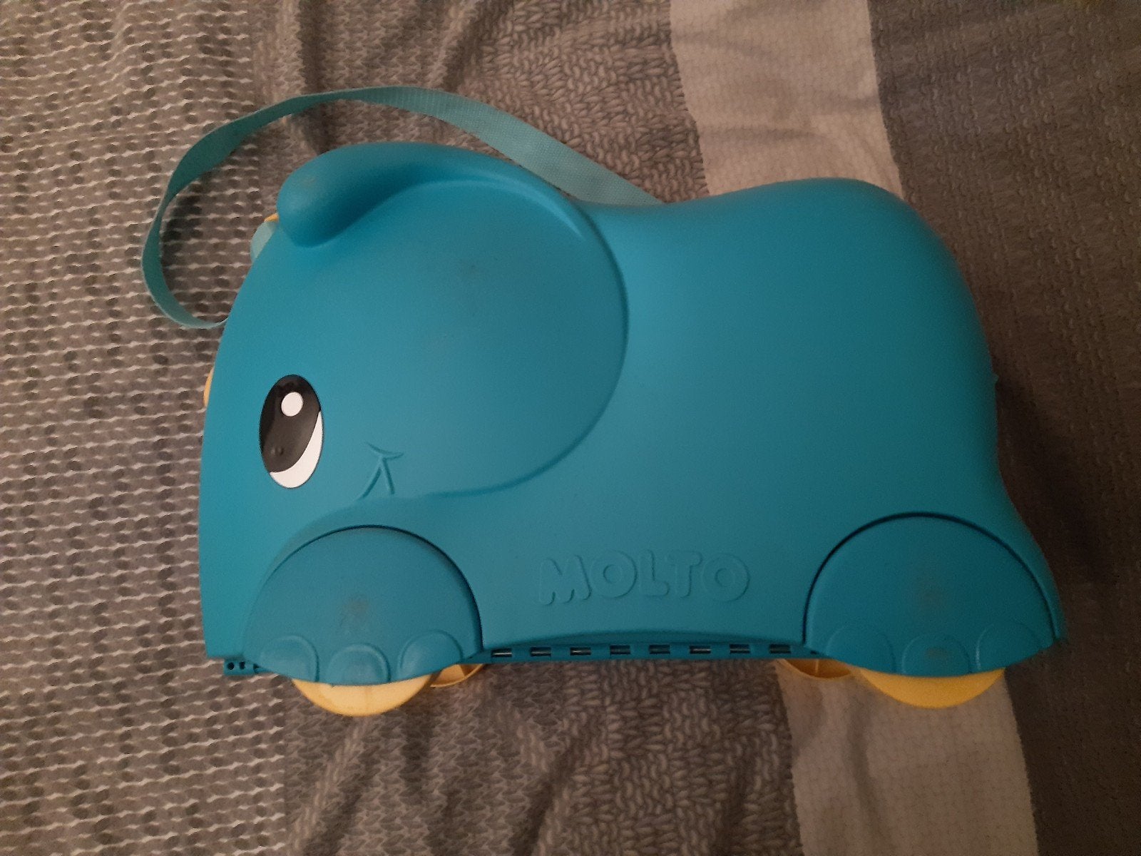 Molto Olifant Kinderkoffer - Blauw, Ophalen of Verzenden, Gebruikt, Jongen of Meisje