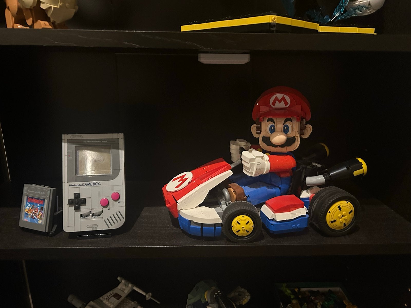 Lego Game Boy en Mario Kart