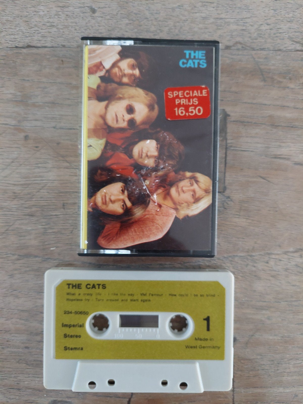 The Cats - Cassettebandje (Made in West Germany), Ophalen, Gebruikt, 1 bandje, Origineel