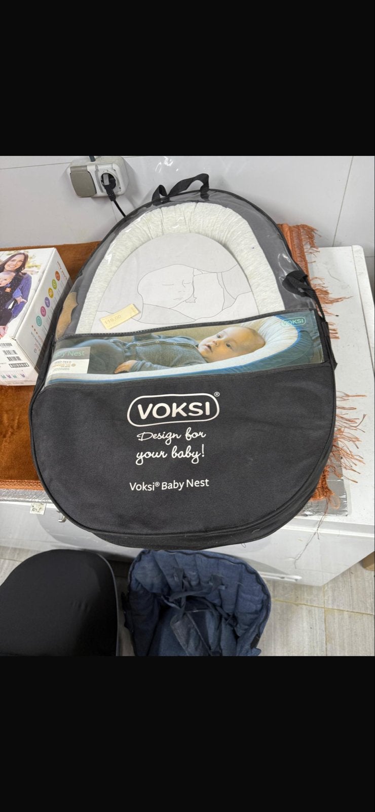 Voksi Baby Nest - Draagbaar babybedje, Ophalen, Zo goed als nieuw, Overige typen