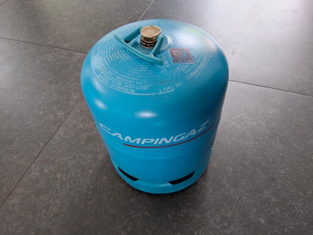 Campingaz 907 Gasfles ( leeg ), Caravans en Kamperen, Kampeeraccessoires, Ophalen, Gebruikt