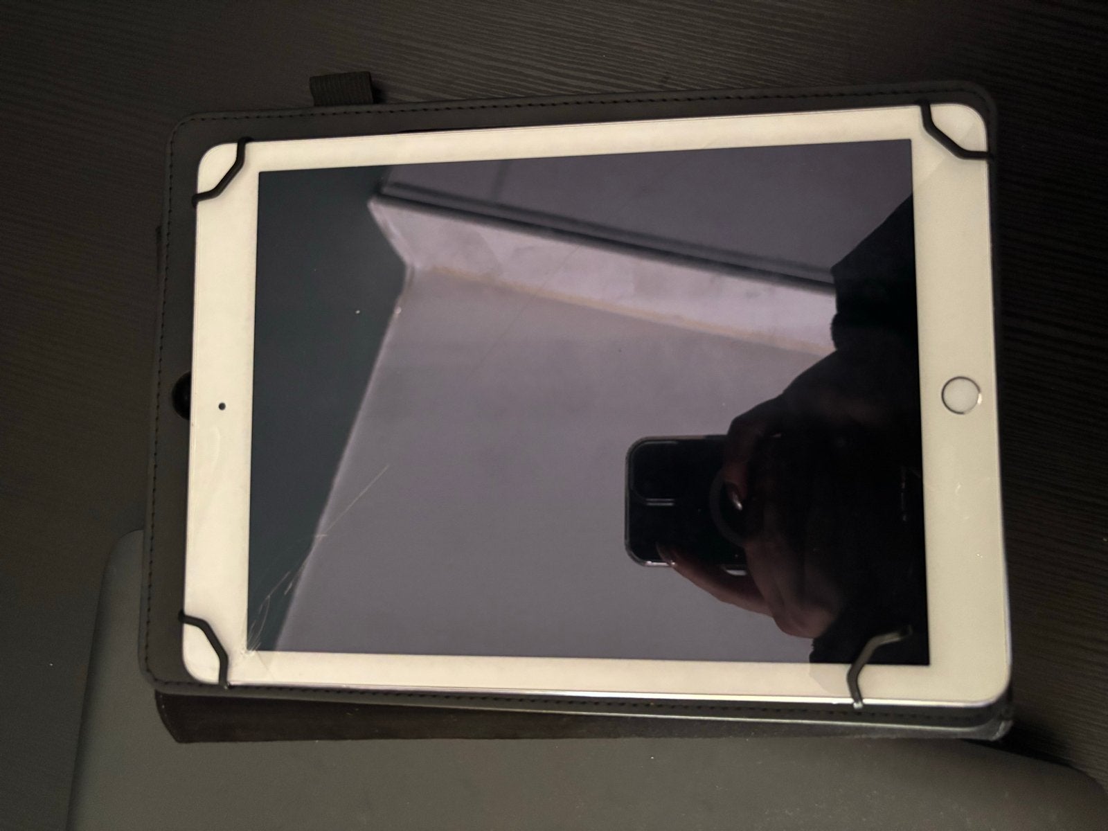 Apple iPad met hoes -, Computers en Software, Gebruikt, 32 GB, Apple iPad, Wit