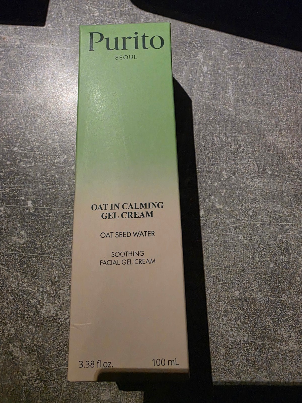 korean k-beauty Purito Oat-in Calming Gel Cream - 100ml, Gehele gezicht, Onbekend, Nieuw, Ophalen of Verzenden