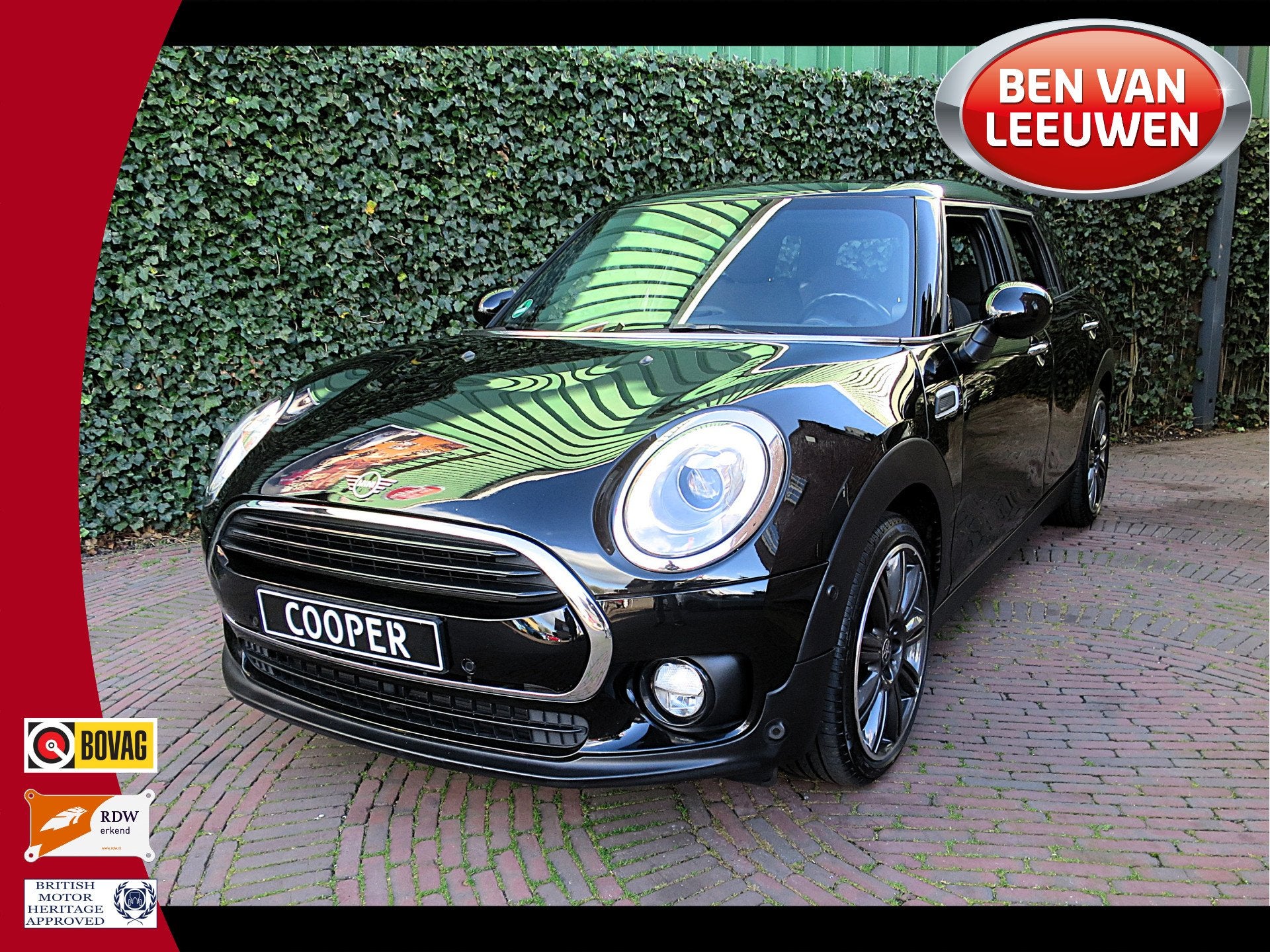 MINI Clubman 1.5 Cooper Chili Business Ed. F54 NL-auto, XL-n, 12 maanden, 136 pk, Gebruikt, Leder en Stof