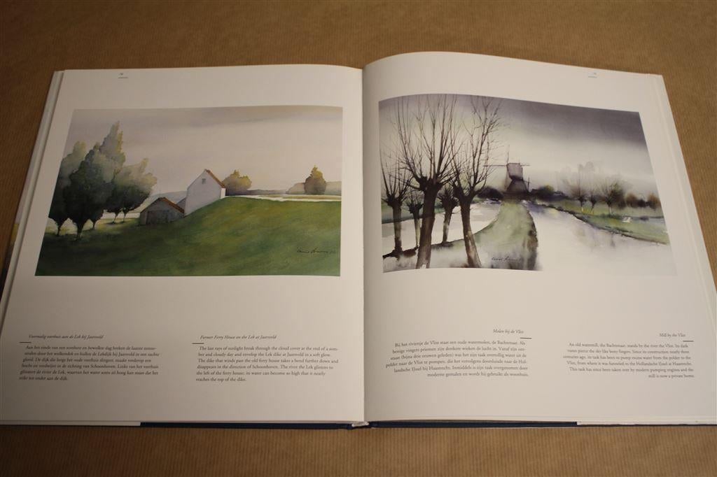 Holland in aquarel. Arie Boers., Ophalen of Verzenden, Zo goed als nieuw