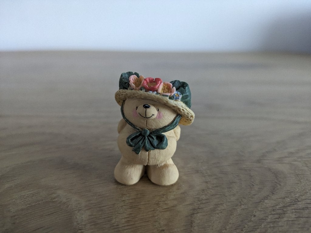 Forever Friends beeldje (beer met bloemenhoed), Ophalen of Verzenden, Zo goed als nieuw, Beeldje, Forever Friends